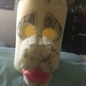 Fursuit wolf head base